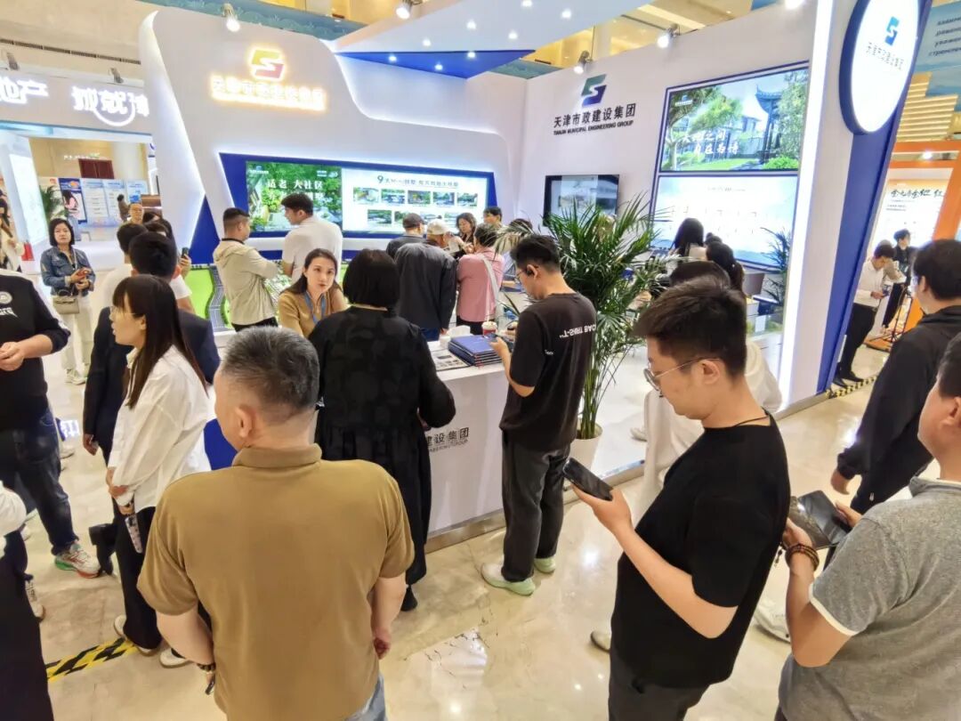 天津市政建设集团别墅双星闪耀房交会 销售业绩超预期