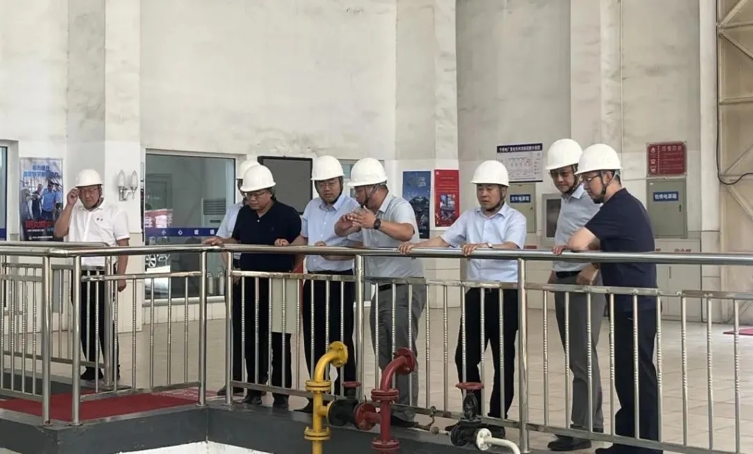 市国资委赴国恒投资所属企业于桥水电公司调研